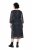 Ulla Popken 853620 Rochie midi cu imprimeu animal și mânecă 3/4 Neagră - Rochii midi - Rochii midi la marimi mari