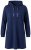 Ulla Popken 853652 Rochie din catifea cu glugă Bleumarin - Rochii de seară - Rochii de seară marimi mari