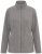 Ulla Popken 853668 Geacă din polar cu guler înalt Gri - Haine fleece - 