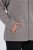 Ulla Popken 853668 Geacă din polar cu guler înalt Gri - Haine fleece - 