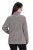 Ulla Popken 853668 Geacă din polar cu guler înalt Gri - Haine fleece - 