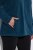 Ulla Popken 853668 Geacă din polar cu guler înalt Petrol - Haine fleece - 