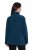 Ulla Popken 853668 Geacă din polar cu guler înalt Petrol - Haine fleece - 