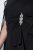 Ulla Popken 853774 Rochie cu volane Neagră - Rochii de seară - Rochii de seară marimi mari
