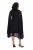 Ulla Popken 853774 Rochie cu volane Neagră - Rochii de seară - Rochii de seară marimi mari