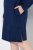 Ulla Popken 853877 Rochie hanorac cu flori Bleumarin - Rochii - Rochii pentru toate mărimile