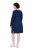 Ulla Popken 853877 Rochie hanorac cu flori Bleumarin - Rochii - Rochii pentru toate mărimile