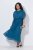 Ulla Popken 854031 Rochie maxi fără mâneci Petrol - Rochii maxi - Rochii maxi marimi mari