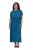 Ulla Popken 854031 Rochie maxi fără mâneci Petrol - Rochii maxi - Rochii maxi marimi mari