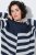 Ulla Popken 854095 Rochie tricotată cu mânecă lungă Bleumarin - Rochii - Rochii pentru toate mărimile