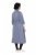 Ulla Popken 854413 Rochie midi cu șnur Gri - Rochii midi - Rochii midi la marimi mari