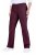Ulla Popken 854910 Pantaloni stretch călduroși cu talie elastică Vânăt - Pantaloni din material textil - Pantaloni evazați marimi mari