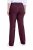 Ulla Popken 854910 Pantaloni stretch călduroși cu talie elastică Vânăt - Pantaloni din material textil - Pantaloni evazați marimi mari
