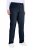 Ulla Popken 854987 Pantaloni stretch călduroși cu talie confortabilă Bleumarin - Pantaloni din material textil - Pantaloni evazați marimi mari