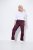 Ulla Popken 854987 Pantaloni stretch călduroși cu talie confortabilă Vânăt - Pantaloni din material textil - Pantaloni evazați marimi mari