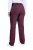 Ulla Popken 854987 Pantaloni stretch călduroși cu talie confortabilă Vânăt - Pantaloni din material textil - Pantaloni evazați marimi mari