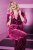 Ulla Popken 855499 Sacou din catifea cu strasuri Magenta - Sacouri - Sacouri în Mărimi Mari pentru Femei