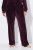 Ulla Popken 856119 Pantaloni de casă Prună - Pijamale/Haine de casă - 