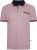 Kam Jeans 5487 Dobby Print Pique Polo Red - Tricouri polo - Tricouri Polo Bărbați Mărimi Mari