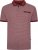  Kam Jeans 5488 Dobby Print Pique Polo Wine - Tricouri polo - Tricouri Polo Bărbați Mărimi Mari