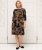 Scandinavian Caramel Flower Petals Dress Lavender and Orange - ÎMBRĂCĂMINTE FEMEI 40-66 - 