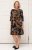 Scandinavian Caramel Flower Petals Dress Lavender and Orange - ÎMBRĂCĂMINTE FEMEI 40-66 - 