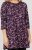 Scandinavian Caramel Flower Petals Tunic Purple - Tricouri - 