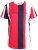 D555 Bancroft T-shirt Red/Navy - Tricouri - Tricouri Bărbați Mărimi Mari