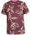 D555 Baxter T-shirt Wine-red - Tricouri - Tricouri Bărbați Mărimi Mari