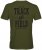 Motley Denim Coventry T-shirt Dark Khaki - Tricouri - Tricouri Bărbați Mărimi Mari