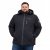 D555 Fretwell Padded Softshell Jacket with Detachable Hood Black - Geci - Geci Bărbați Mărimi Mari