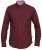 D555 Dawson Textured Shirt Dark Red - Cămăși - Cămăși Bărbați Mărimi Mari