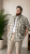 Kam Jeans 6339 Checked Short Sleeve Shirt Beige - Cămăși - Cămăși Bărbați Mărimi Mari