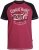 D555 Evans T-shirt Burgundy - Tricouri - Tricouri Bărbați Mărimi Mari