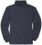 Adamo Fabio Comfort fit Turtleneck Long sleeve T-shirt Charcoal - Tricouri - Tricouri Bărbați Mărimi Mari