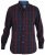 D555 Grady Long Sleeve Check Shirt - Cămăși - Cămăși Bărbați Mărimi Mari