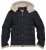 D555 Hudson Hooded Puffer Jacket Navy - Geci - Geci Bărbați Mărimi Mari