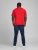 Jack & Jones Elogo T-Shirt True Red - Tricouri - Tricouri Bărbați Mărimi Mari