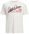 Jack & Jones Elogo T-Shirt White - Tricouri - Tricouri Bărbați Mărimi Mari