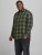 Jack & Jones Gingham L/S Shirt Dusty Olive - Cămăși - Cămăși Bărbați Mărimi Mari