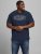 Jack & Jones Preston Crew Neck T-Shirt Navy - Tricouri - Tricouri Bărbați Mărimi Mari