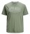 Jack & Jones Preston T-Shirt Sea Spray - Tricouri - Tricouri Bărbați Mărimi Mari