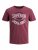 Jack & Jones JJELOGO TEE Hawthorn Rose - Tricouri - Tricouri Bărbați Mărimi Mari