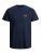 Jack & Jones JJESHARK TEE Navy - Tricouri - Tricouri Bărbați Mărimi Mari