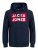 Jack & Jones JJECORP Hoodie Navy - Pulovere & hanorace - Pulovere & Hanorace Bărbați Mărimi Mari