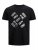 Jack & Jones JCOSTREET TEE Black - Tricouri - Tricouri Bărbați Mărimi Mari