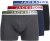 Jack & Jones JACKARIM Trunks 3-Pack Red - Lenjerie intimă & costum baie - Lenjerie Intimă Bărbați Mărimi Mari