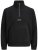Jack & Jones Soho Half Zip Fleece Sweatshirt Black - Pulovere & hanorace - Pulovere & Hanorace Bărbați Mărimi Mari