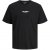Jack & Jones Miko Crew Neck T-Shirt Black - Tricouri - Tricouri Bărbați Mărimi Mari