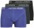 Jack & Jones Black Friday Trunks 3-Pack Blue Black - Lenjerie intimă & costum baie - Lenjerie Intimă Bărbați Mărimi Mari